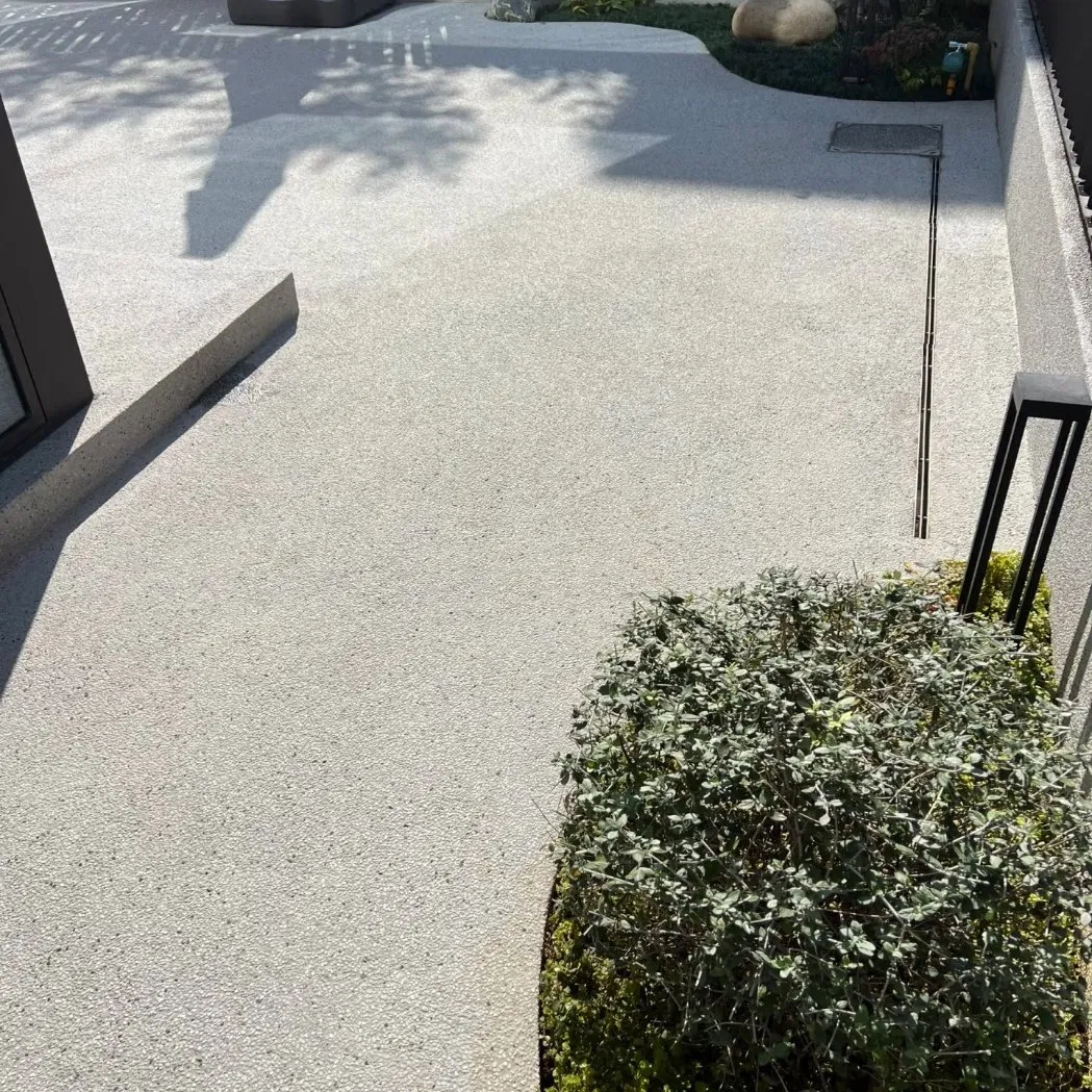 Glossy High Quality Resin Primer Natural Stone Floor Coating Resin Washed Stone