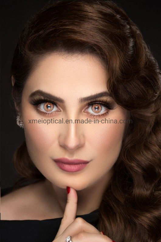 2PCS/Pair Monthly Color Cosmetic Contact Lenses Colored Lenses for Eyes/Can OEM Customized Package