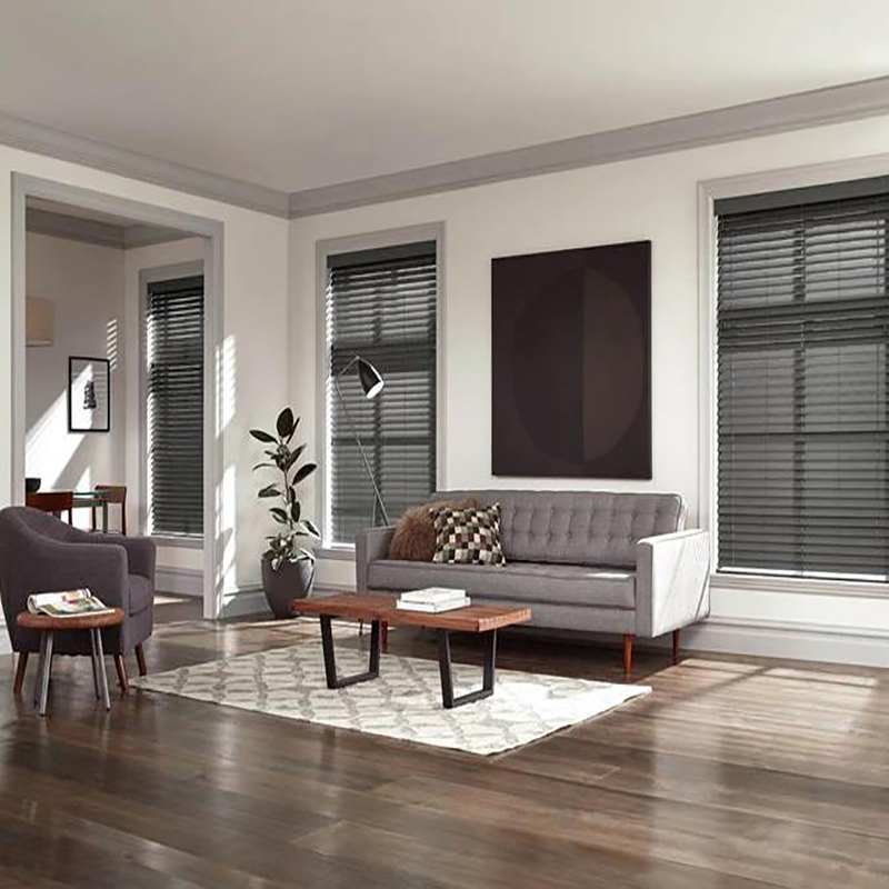 Faux Wood Venetian Blinds Vinyl PVC Waterproof Blinds