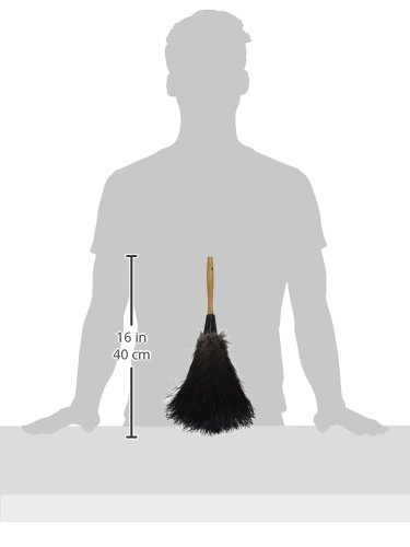 Mini Duster 14" L Delicate Surface Ostrich Feather Furniture Fuzzy Cleaning Dusters