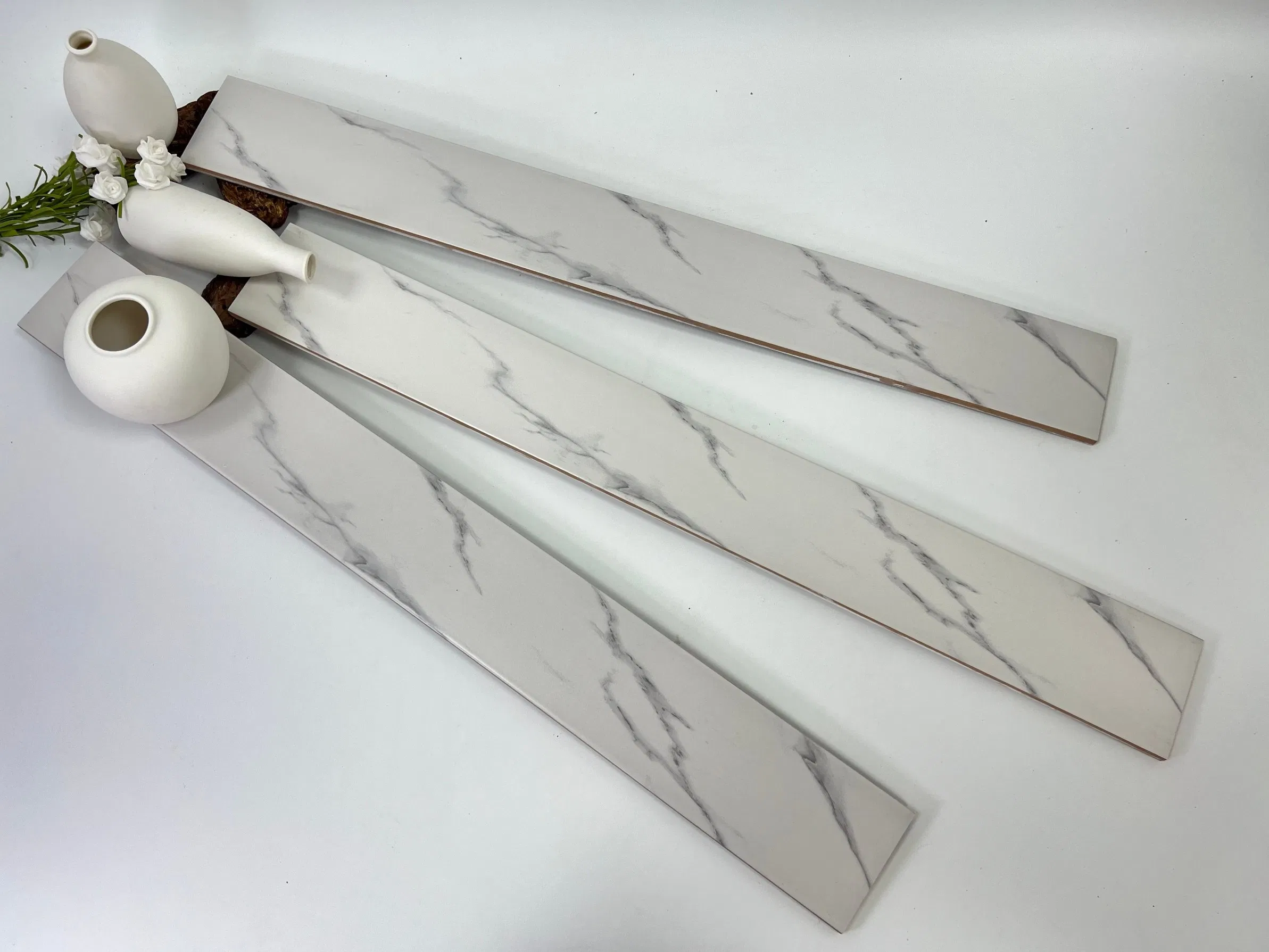 100X800mm Wook Look Ceramic Skirting Border Tiles for Wall