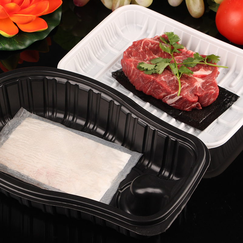 Eco-Friendly Seafood Pads for Fresh Meat and Veggies