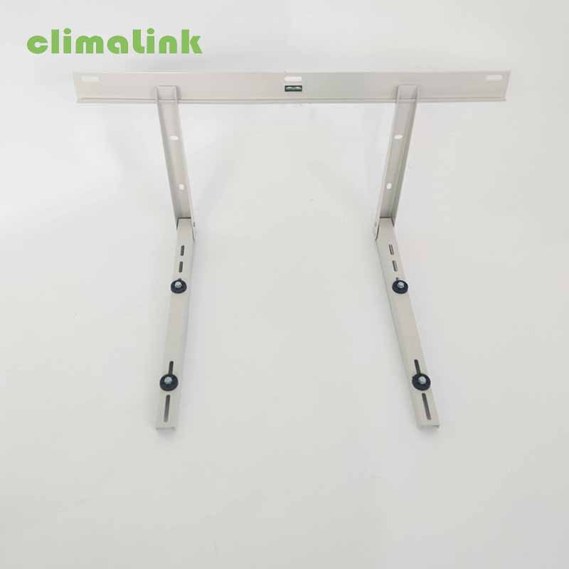 Ductless Mini Split Aircon Split Type Galvanized Steel Wall Mount Bracket for Air Condition Outdoor Units