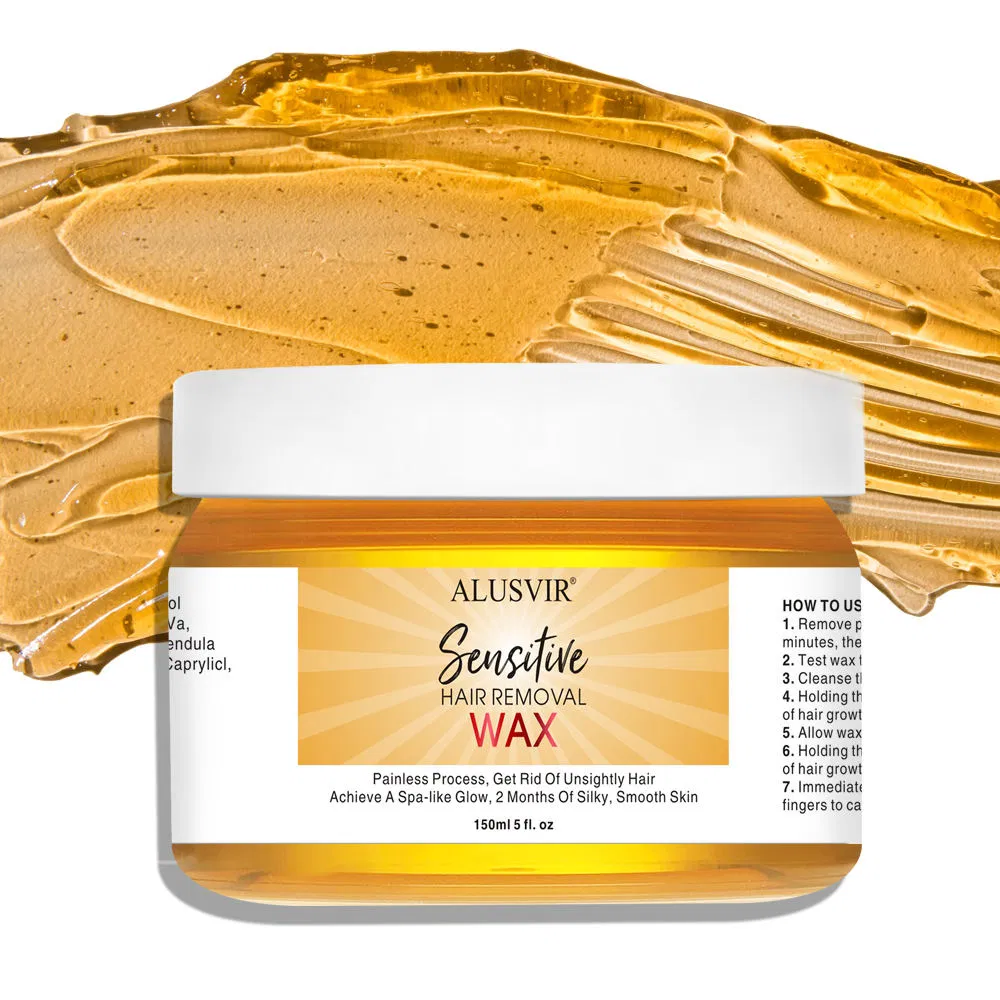 Natural Fast Painless Hair Removal Wax for Body Depilatory Stops Hair Growth