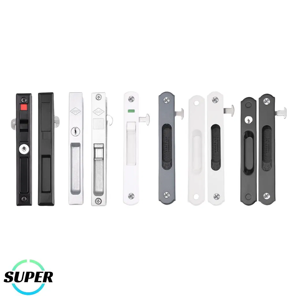 Window Safety Hardware Set with Super Crescent Moon Lock