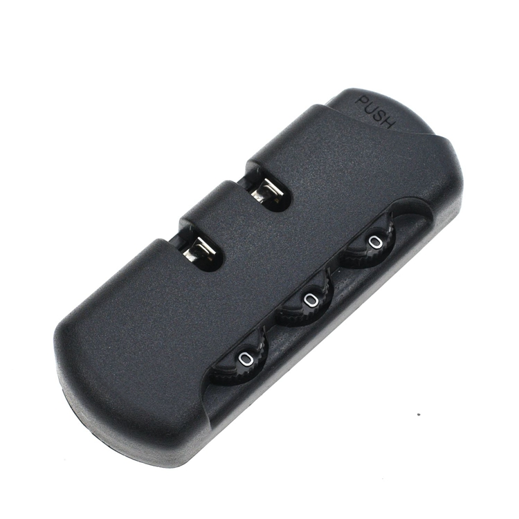 Yh9076 Smart Luggage Lock Disposable Plastic Suitcase Parts Combination Lock