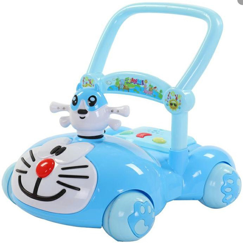 Plastic Musical Learning Baby Walker with Toys