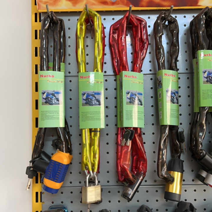 Long Chain Lock Bike Lock