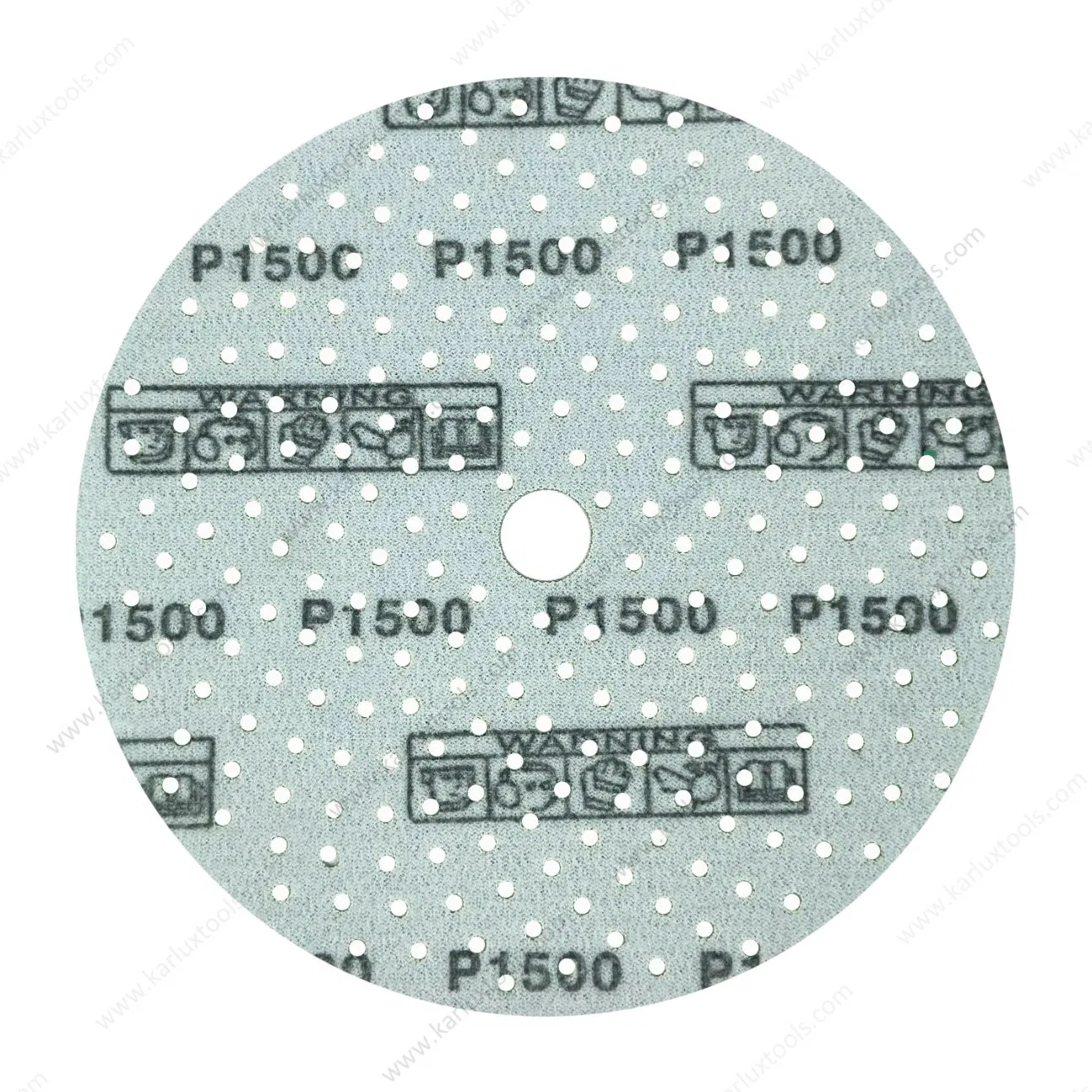 6inch 150mm Green Multihole Sanding Paper Grit 40-3000 Sandpaper Disc for Vacuum Sander