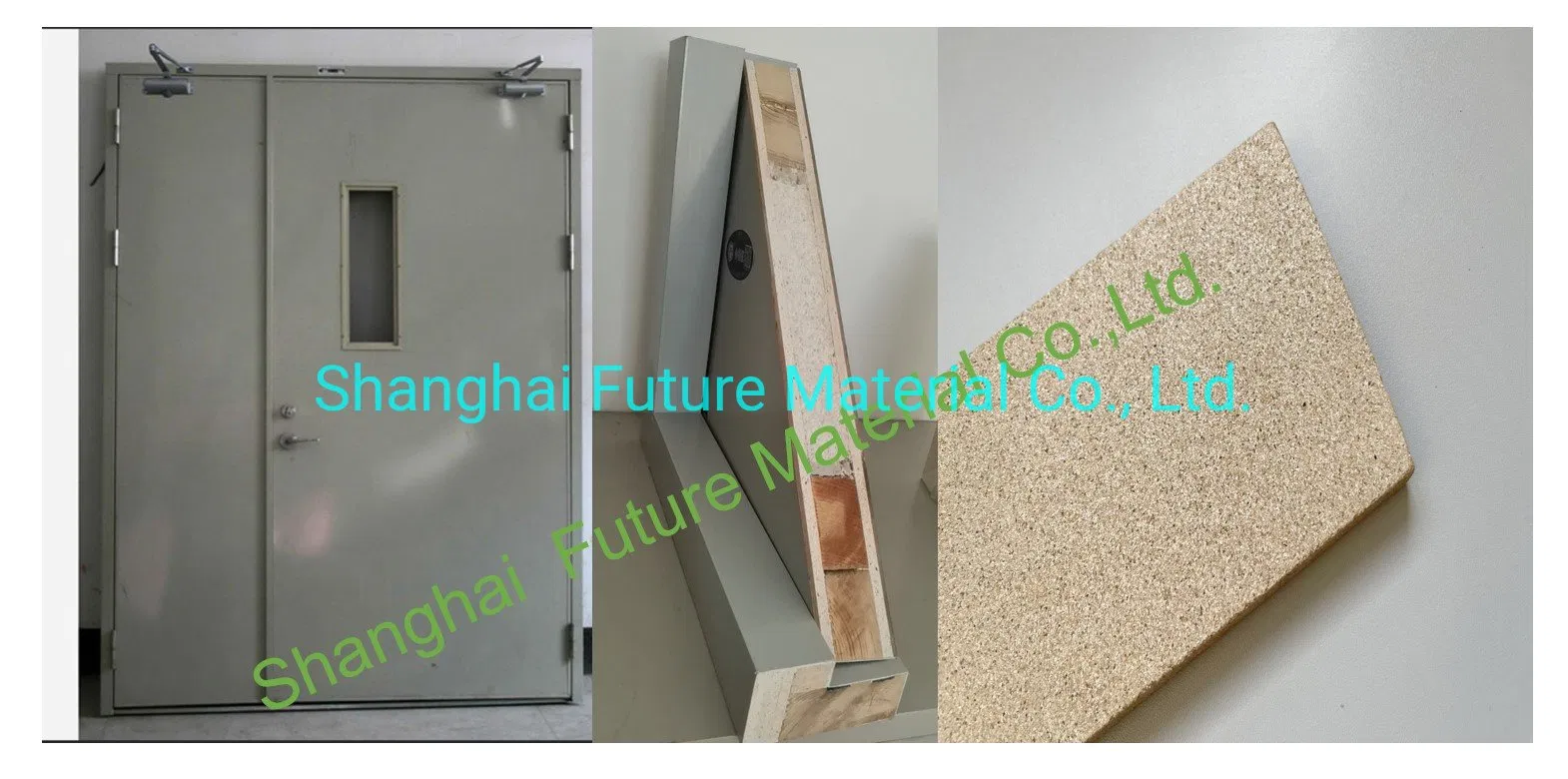Огнеупорная плита из вермикулита для дверей и стен