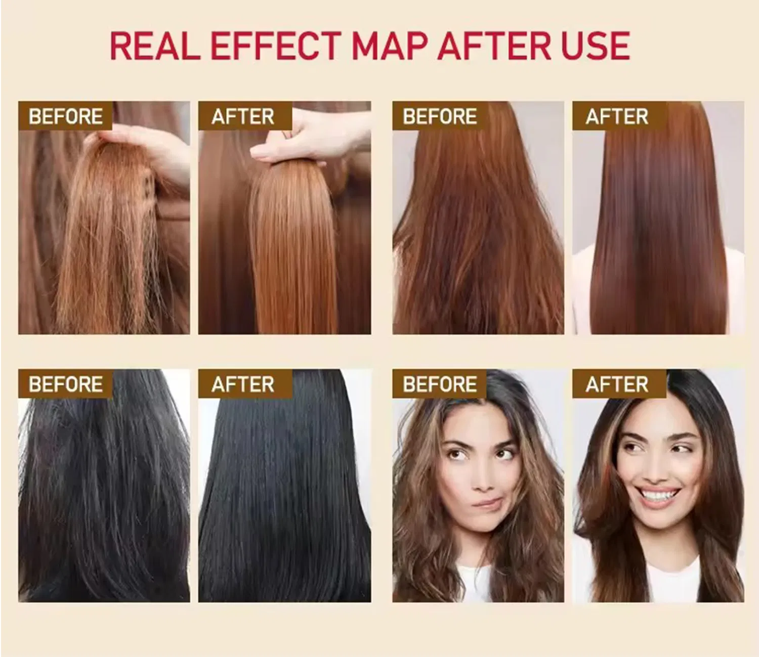 Professional Protein Hair Treatment Hair Repair Straightening Cream