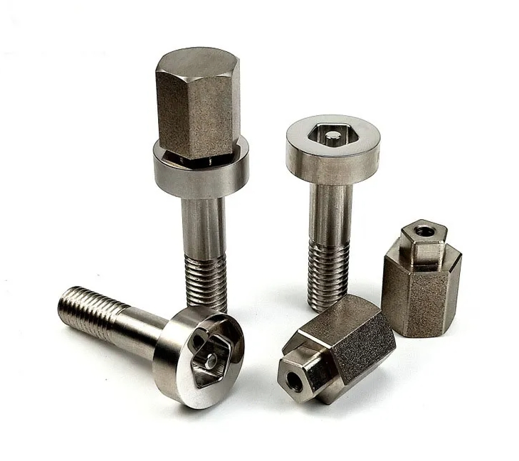 Forging Cold Forged Stainless Steel Anti-Theft Bolt Customization, Hex Pin in Pentagon.