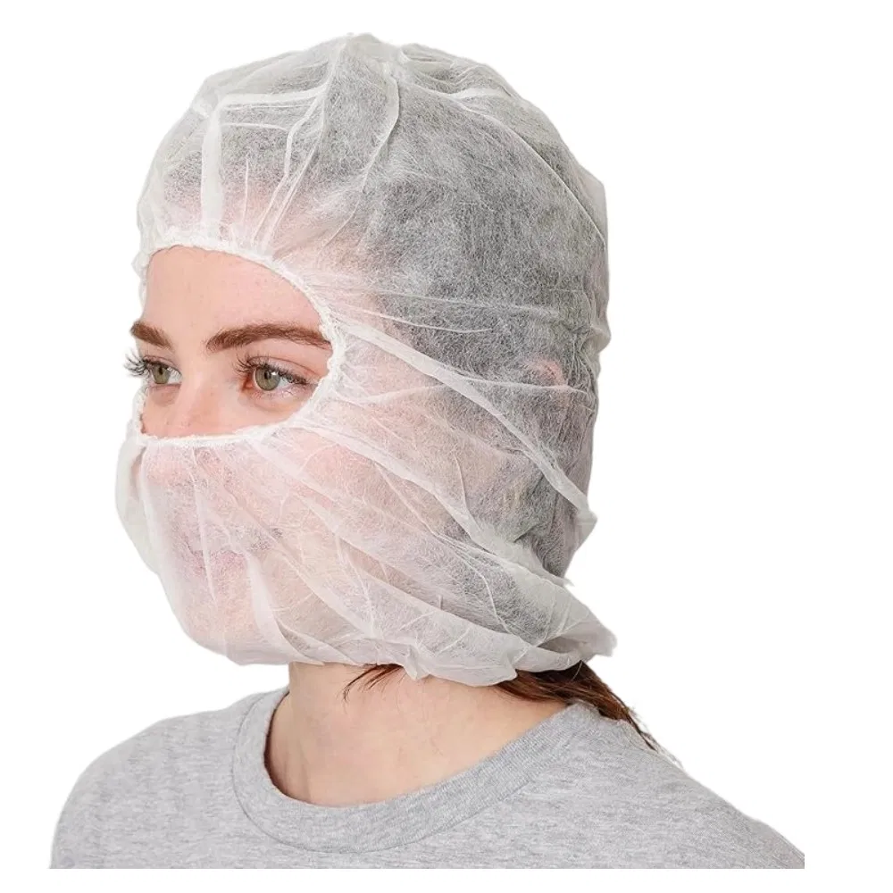 Industry Workshop Factory Disposable PP Ninja Space Astronaut Balaclava Hood Head Cover