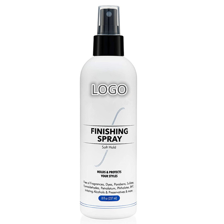 Custom Flexible Soft Hold Hair Finishing Spray Hair Styling Spray