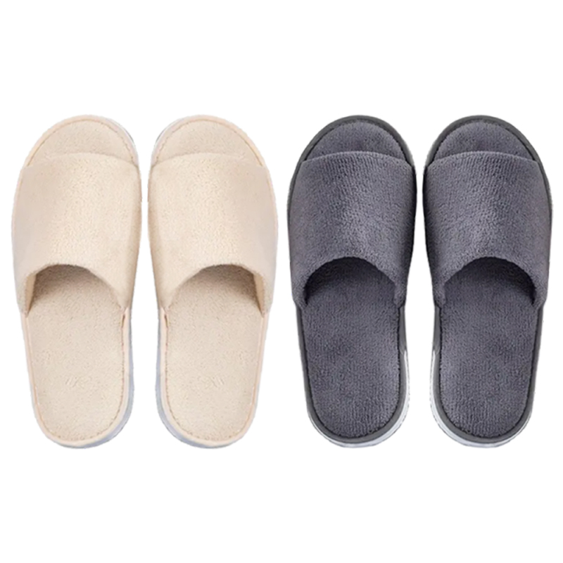 Wholesale Customized Hotel Slippers Private Design Logo Application
