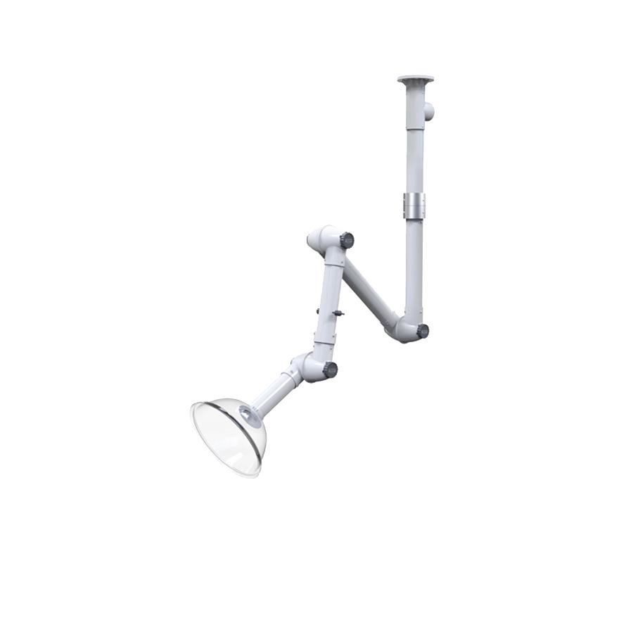 Laboratory Aluminum Fume Exhaust Eyewash Shower