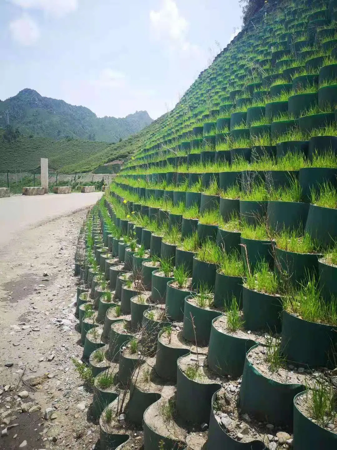 HDPE Geocell Geocell Forroadbed Reinforcement 1.5mm Thickness