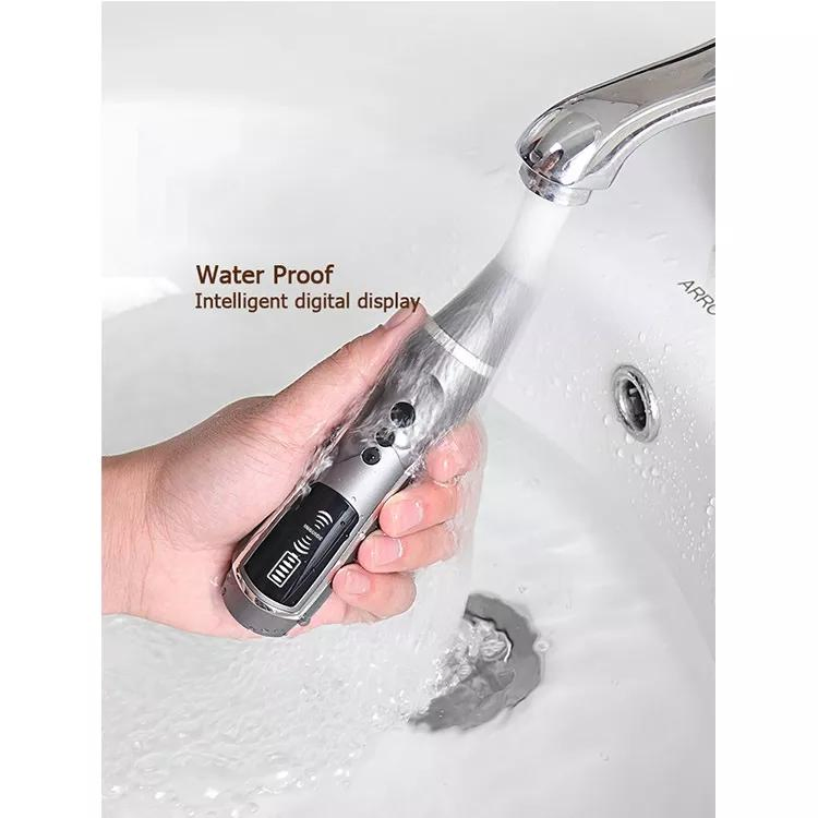 Rechargeable Hair Trimmer Metal Body Cutting Grooming Kit Barbershop Professional