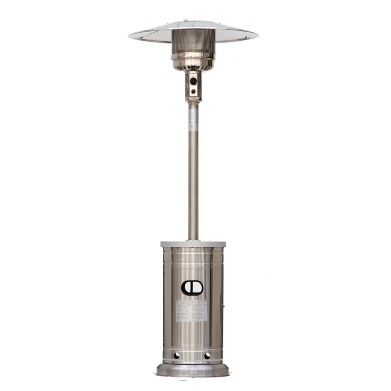 Stainless Steel Mushroom Type Gas Patio Heaters Outdoor Garden Natural Gas Heater for Courtyard