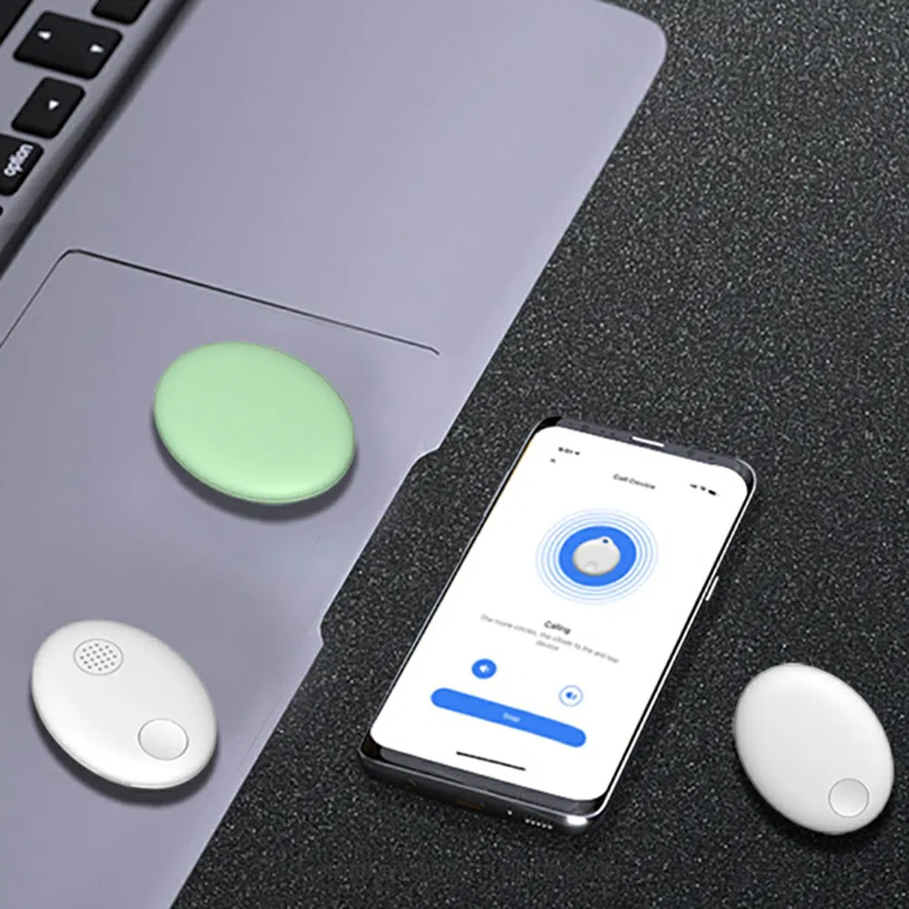 Fd02 Tuya Lightweight Bluetooth Anti-Lost Alarm Device Portable Smart Tracker Item Locator Key Finder - Blue