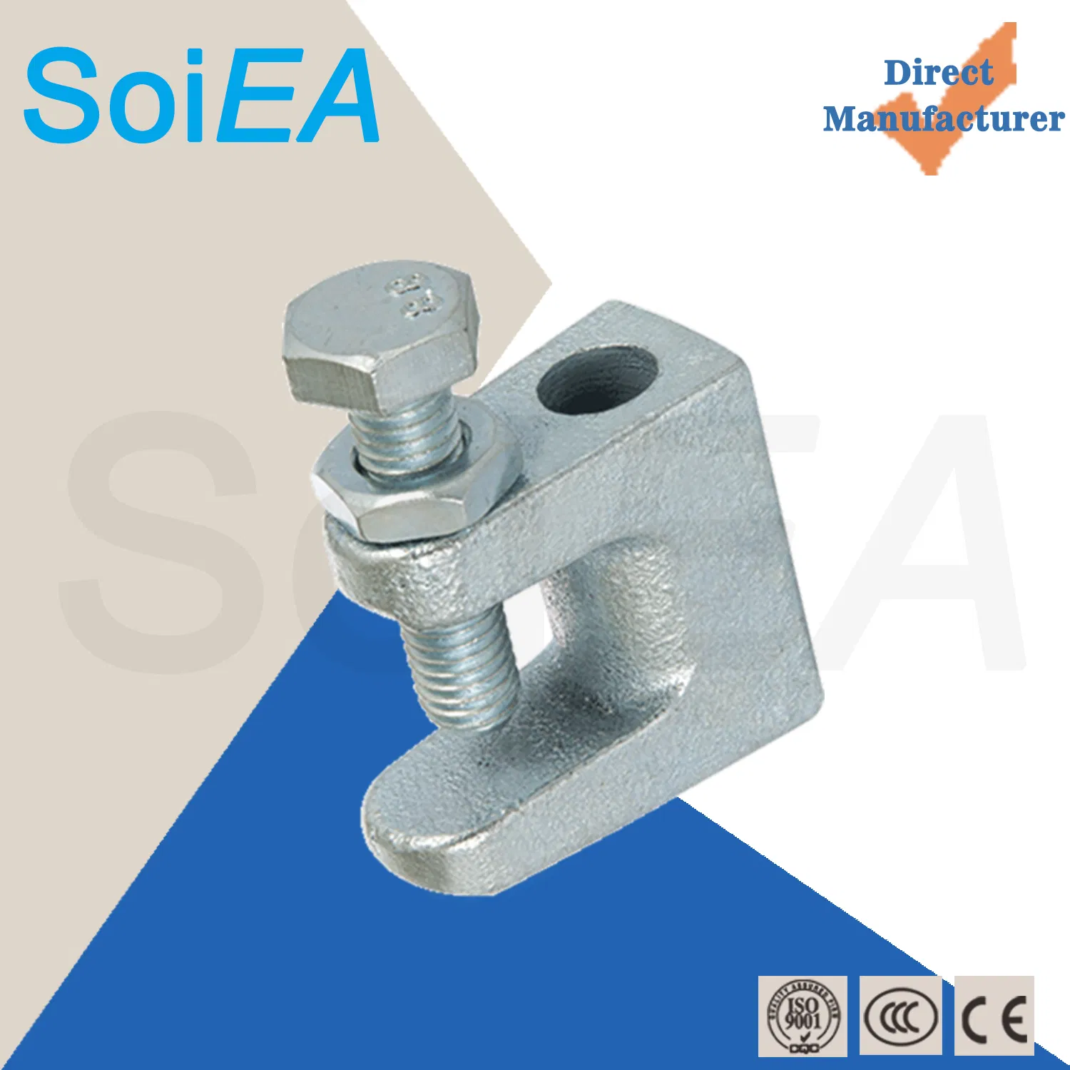 Beam Clamps Pipe Fittings for Earthing Formwork Scaffolding Casting Parts