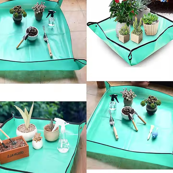 Foldable Waterproof Gardening Mat for Indoor Plant Care