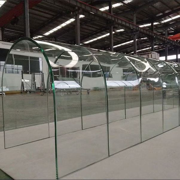 4-25mm Hot Bent Glass for Architecture/Furniture/Decorative