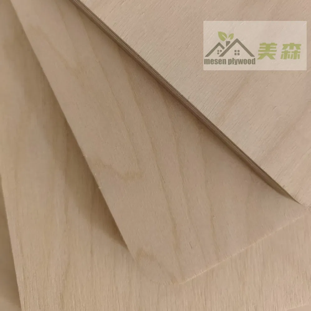 High Quality 4*8 Feet 3-25mm E0 First-Class Grade Baltic Full Birch Plywood for Indoor Furniture Use