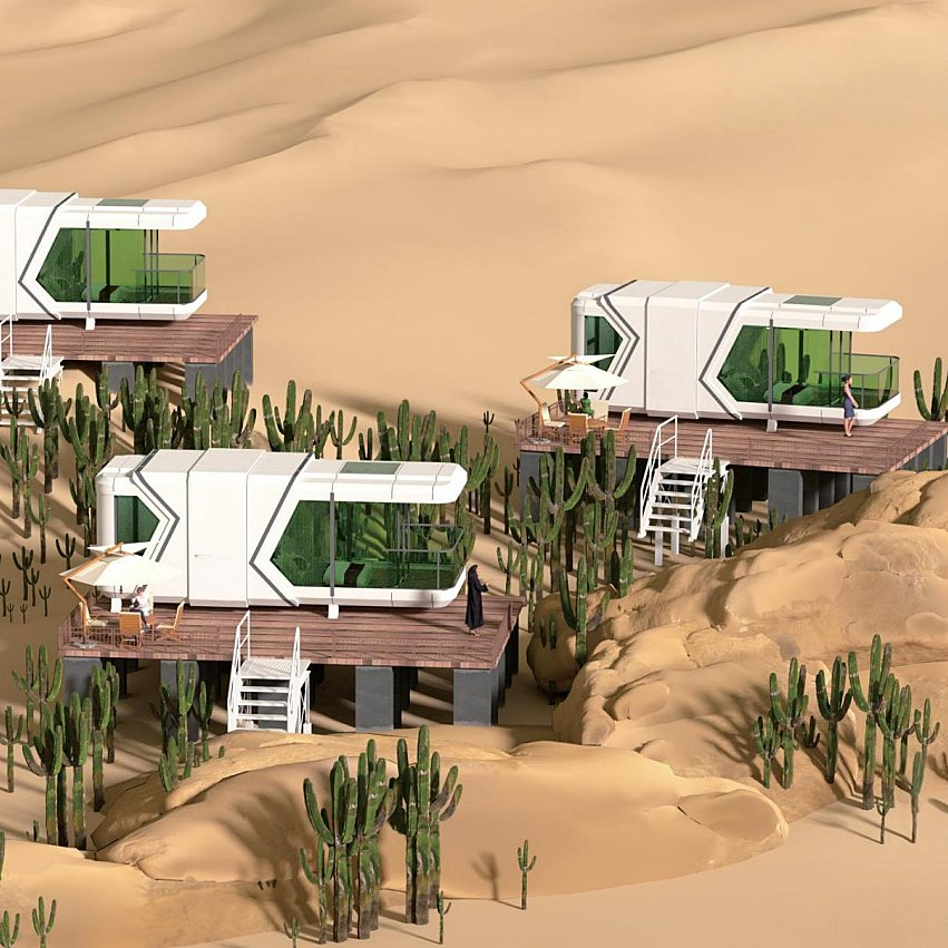 Modular Capsule House – Prefab Cabin and Mobile Unit with Easy Installation
