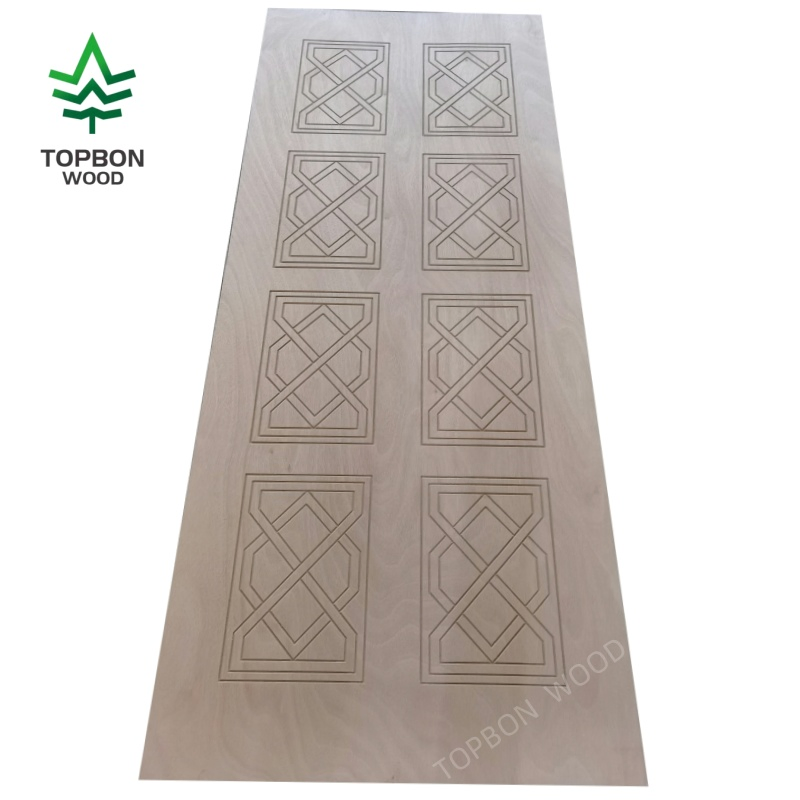 Wooden Veneer Door Skin for Making Doors