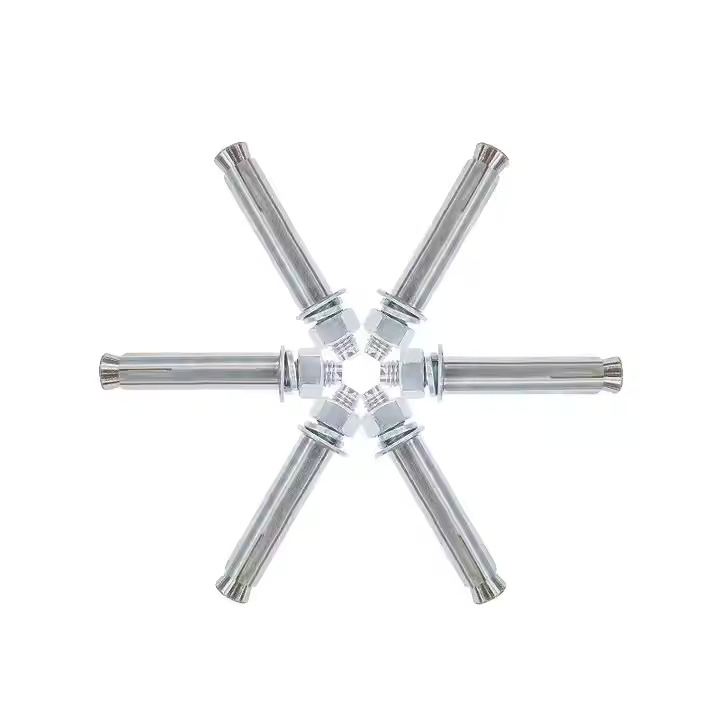 Carbon Steel Galvanized M6 M8 M10 M16 M24 Expansion Wedge Anchor Bolt Concrete Expansion Heavy Duty Wall Wedge