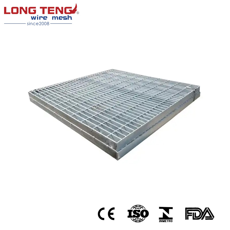 SS316 Stainless Steel Grating Drainage Cover Compact Liner Heelguard Stainless Steel Floor Drain