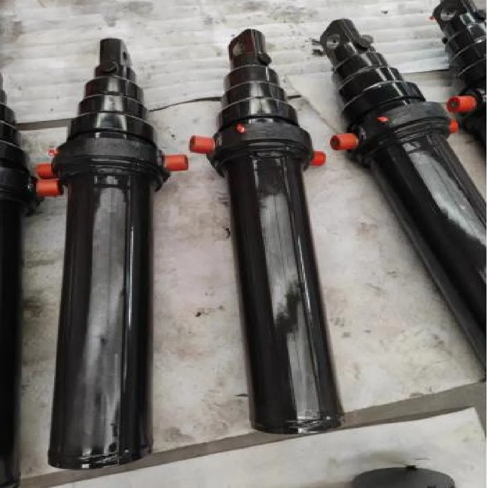 Гидравлический цилиндр многоступенчатый для самосвала