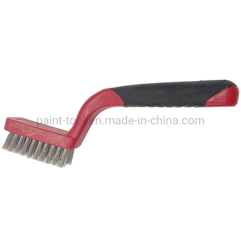 Stainless Steel Wire Brush Cutter with Soft Touch Handle for Cleaning