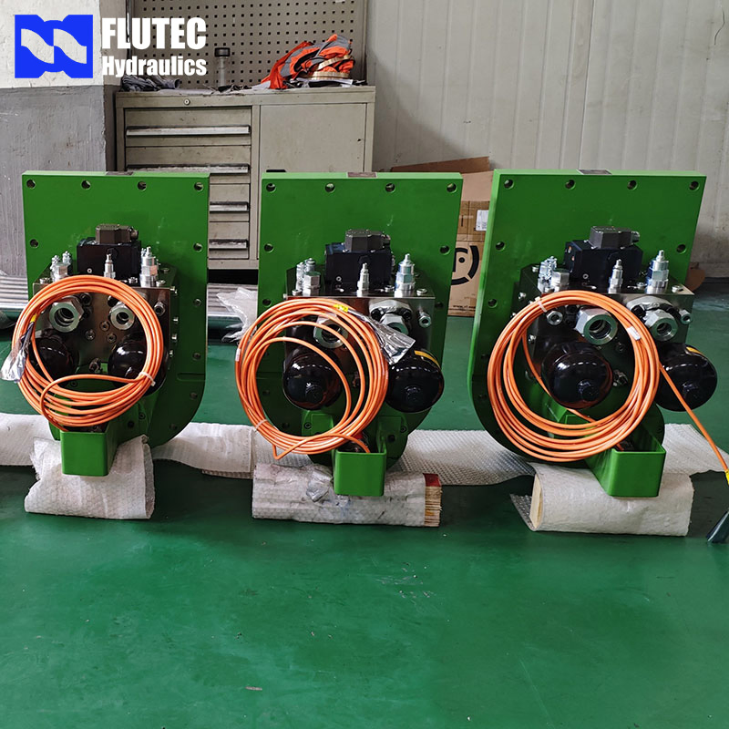 Сервогидравлический цилиндр двойного действия Flutec