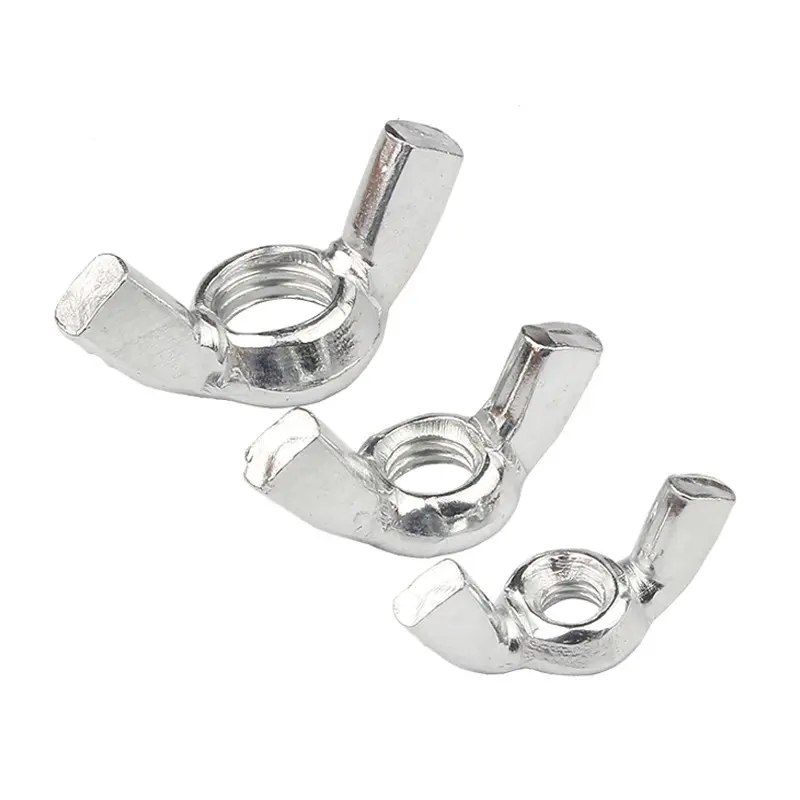 Hand Supply 18-8 Stainless Steel DIN466 DIN582 DIN315 Butterfly Wing Nut Employ with Washer and Bolt
