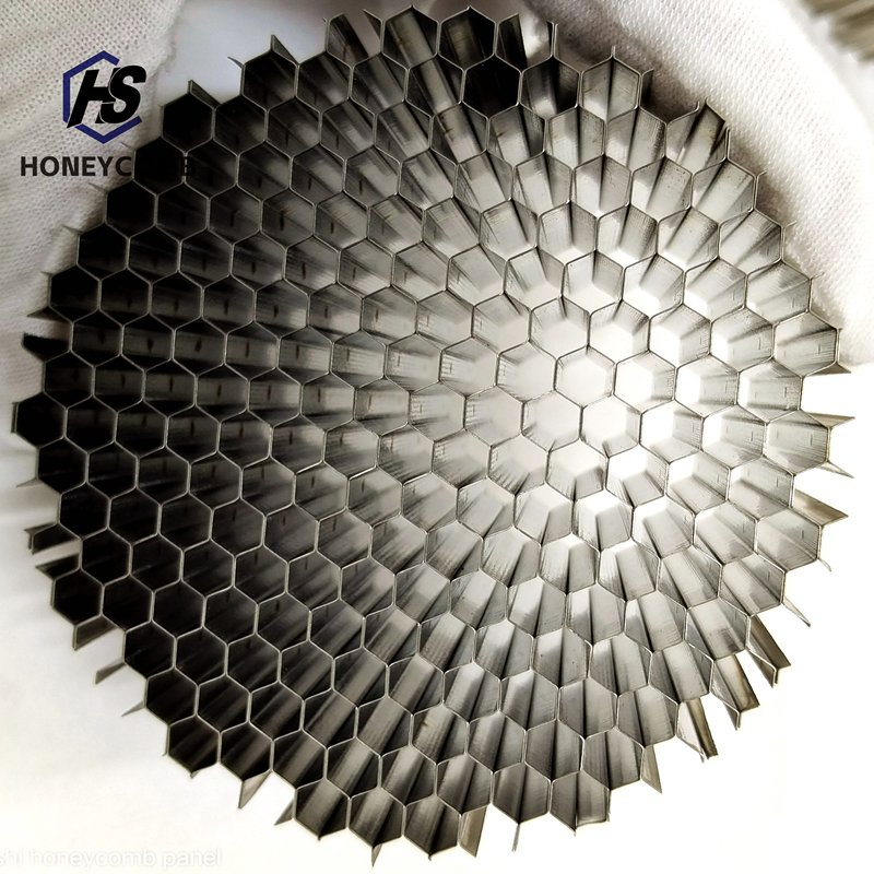 4 Inches Round Steel Honeycomb Screen Mass Air Flow Straightener