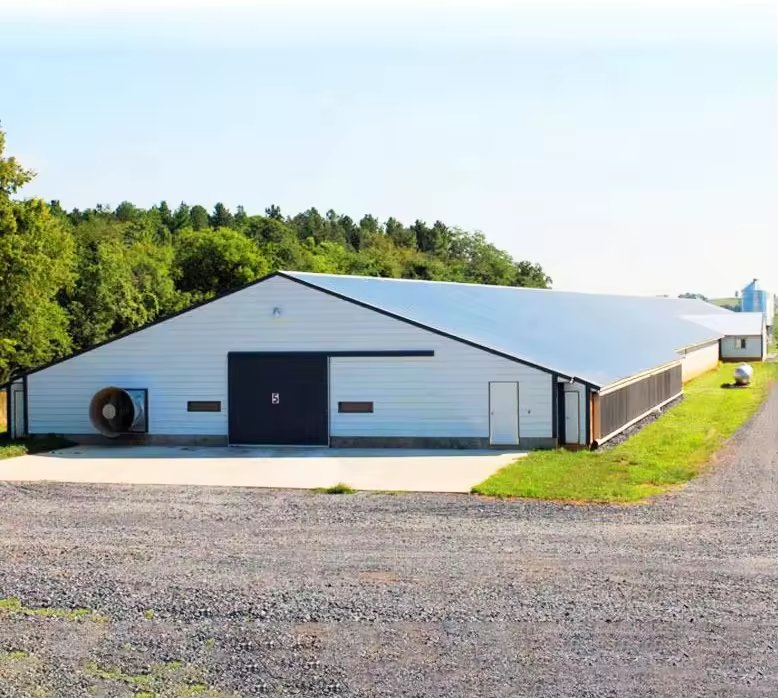 H Section Steel Steel Structure Prefab Storage Shed for Farm