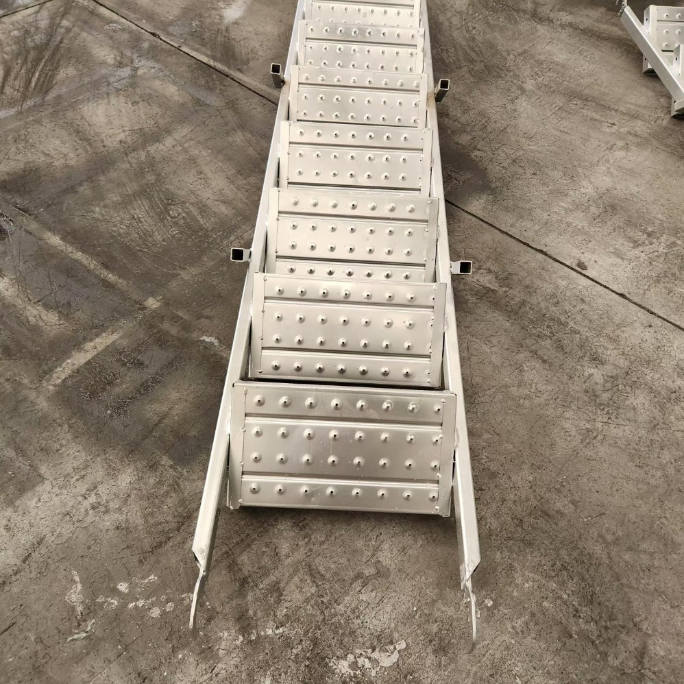Galvanized Stair System Steel Support Scaffolding Staircase