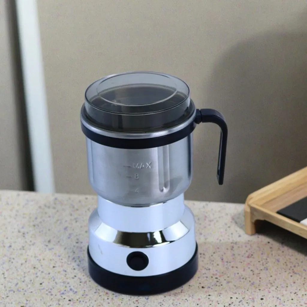 Exquisite Premium Portable Coffee Grinder with Stainless Steel Blades, Boasting Hassle - Free Cleaning
