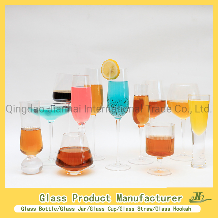 40ml, 50ml, 100ml, 120ml, 150ml, 250ml, 350ml, 450ml Round, Square, Octagonal Vine Glass Manufacturer