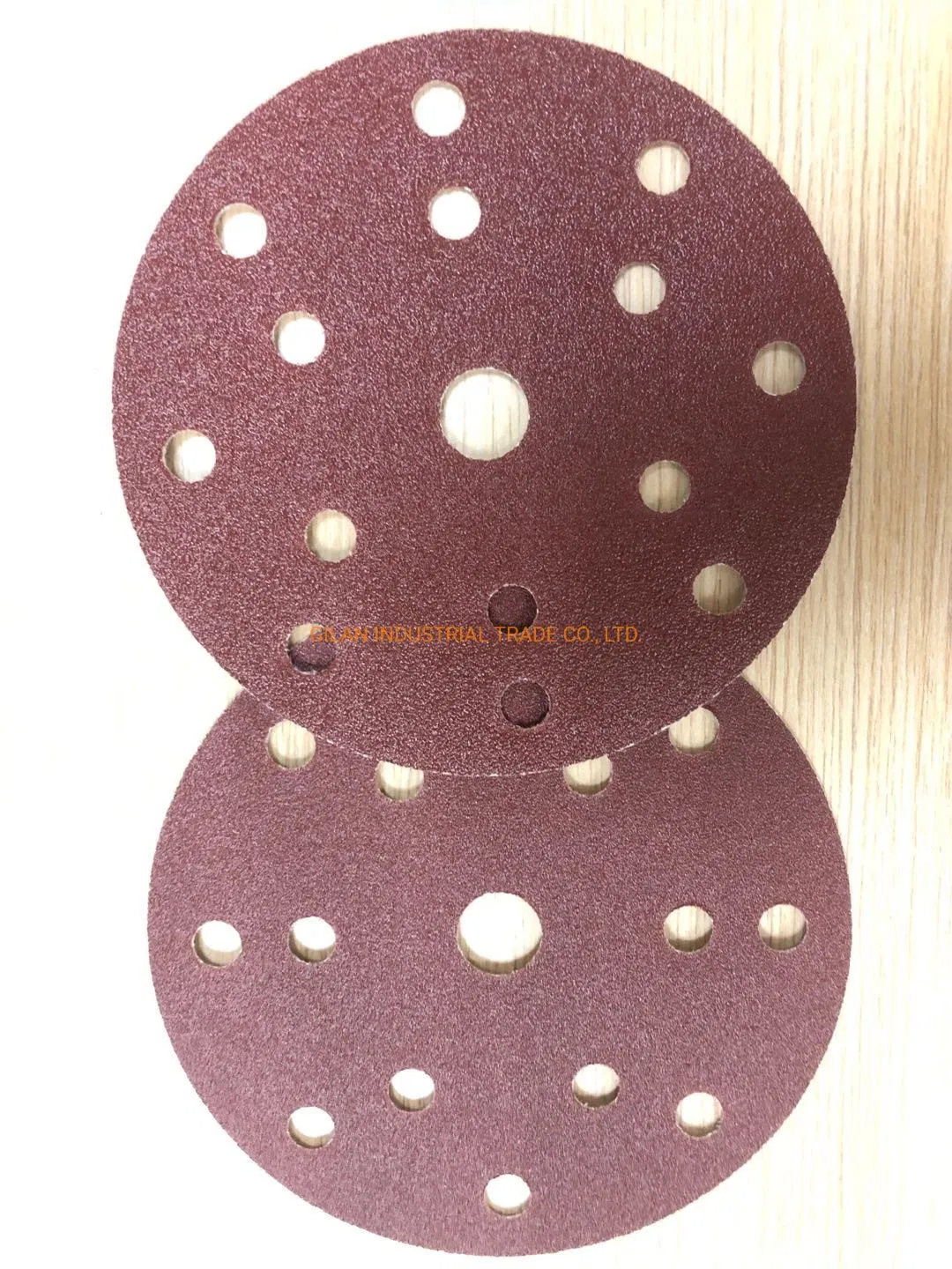 Шлифовальный диск алюминиевый 150мм, 15 отверстий