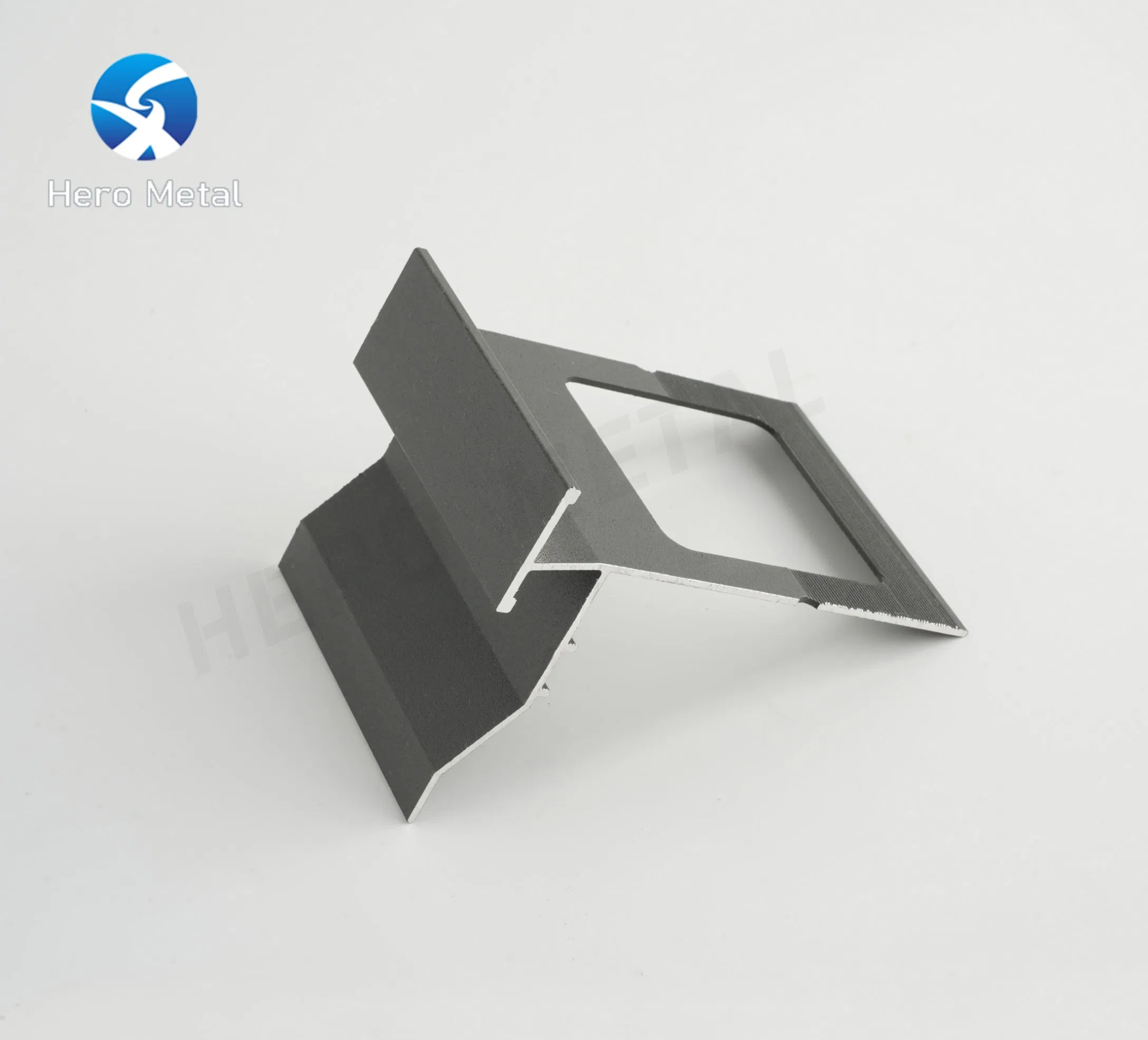 Balcony Edge Profile Hero Metal in Stock China Top Extruded Aluminum Profile Size to Laminate Strip Mosaic Flexible Edge Furniture Tile Waterproof Trim