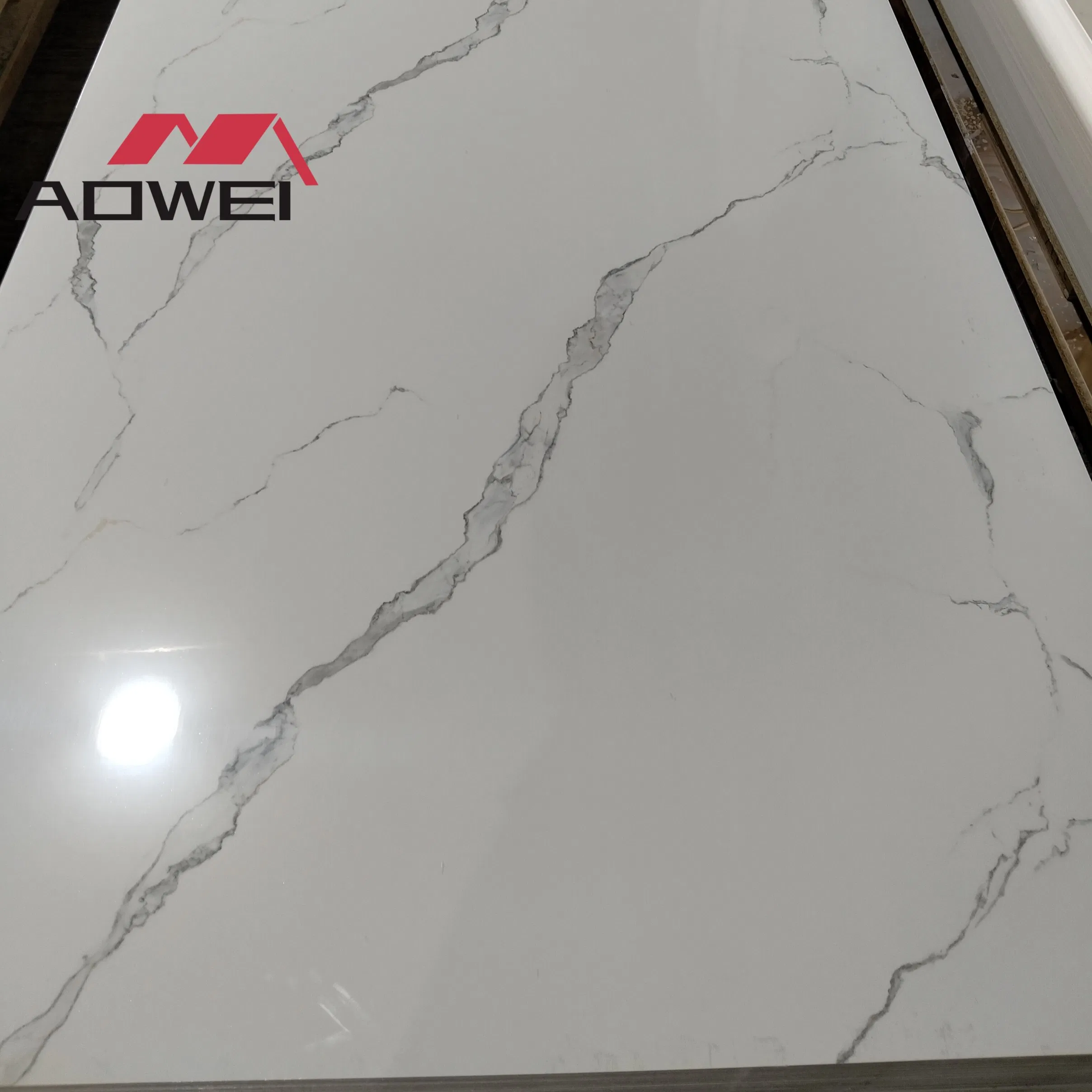 Elegant 3D Textured PVC Marble Wall Cladding for Modern Interiors