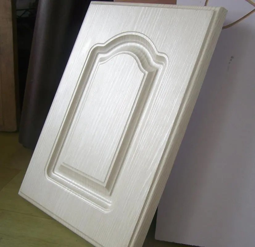 Wood PVC Decorative Film Thickness 0.12mm-0.50mm, Width 1250mm-1400mm for Interior Door Cabient