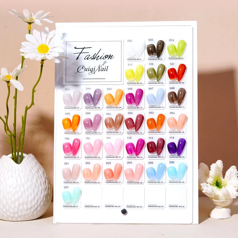Vegan Cruelty Free 7 Free Long Lasting Gel Nail Polish Set 24 Pieces 36 Colors Healthy Formula Professional Salon Manicure Kit Polish