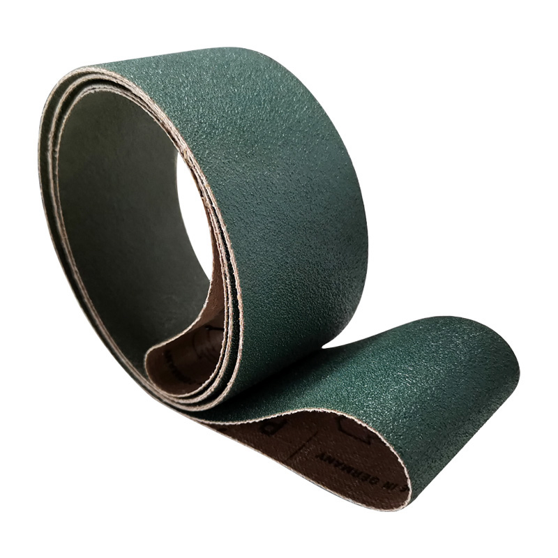 German 50X2000mm 100% Zirconia Abrasive Sanding Belt for Stainless Steel