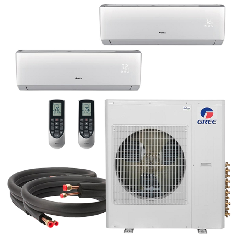 Energy-Efficient Inverter Air Conditioner for Home Cooling and Heating