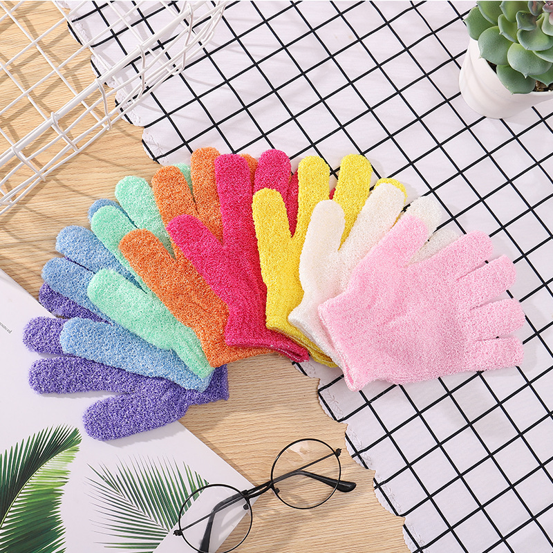 Shower Gloves Exfoliating Bath Gloves Body Scrub Beauty SPA Massage