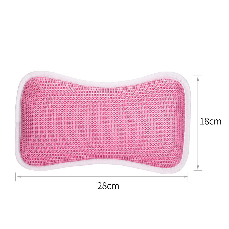 Wholesale Custom 3D Mesh Quick Dry Non Slip Bathtub Pillow